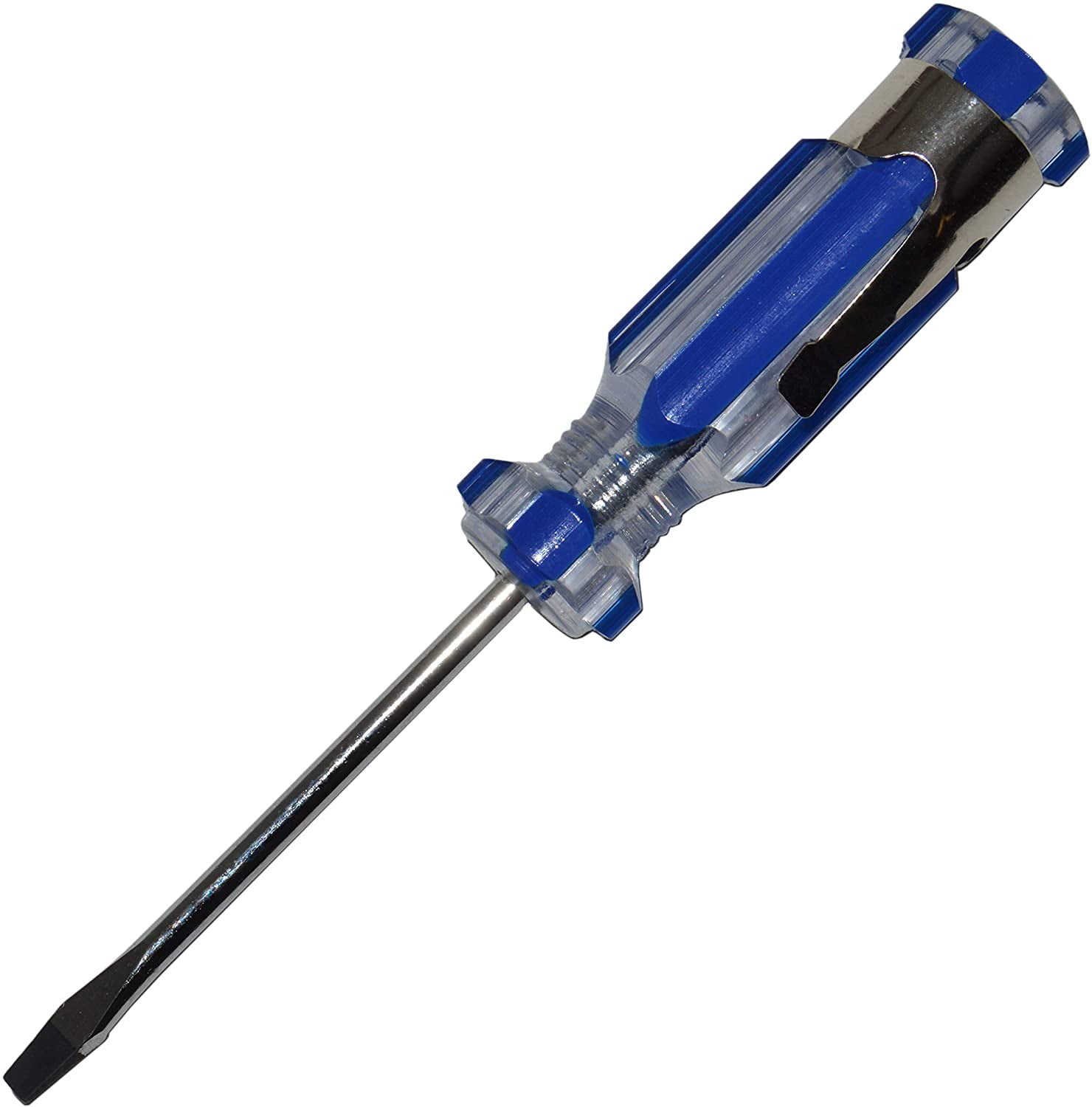 Slotted Pocket Screwdriver 1/8" with Clip, Tip
