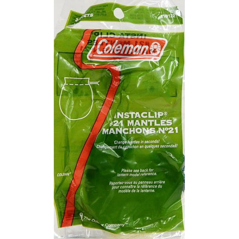 Coleman Insta-Clip #21 Wire Mantles for Coleman Kerosene Coleman Insta-Clip #21 Wire Mantles for Coleman Kerosene