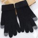 thumbnail image 5 of Guantes de mujer a la moda para exteriores, cálidos, resistentes al viento y al frío, con forro polar grueso, blusa de poliéster para mujer, 5 of 5