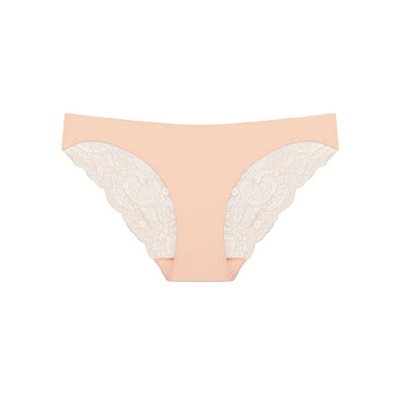 

Unique Bargains Women s Plus Low-Rise Sexy Airy Lingerie Hipster Lace Briefs Panties