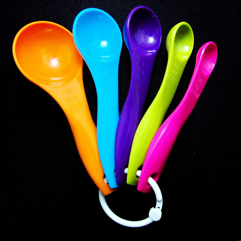 Measuring Spoon Plastic Teaspoon Scoop Tablespoon Utensil Kitchen Tool