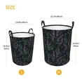 thumbnail image 2 of Lsque Lavender Flowers pattern Laundry Hamper Basket, Tall Woven Rope Hamper Basket for Clothes, Lightweight Storage Basket, Collapsible Waterproof-Medium, 2 of 8