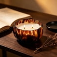 thumbnail image 5 of 5.12 Inch Glass Pumpkin Jar Candle, Pumpkin Shaped Candle Fall Candles, Autumn Decorative Pumpkins for Fall, Halloween Candle for Home Thanksgiving Pumpkin Decor & Fall Candles and Lanterns, 5 of 6