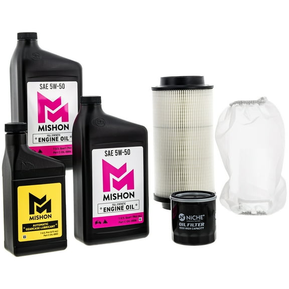 Mishon Full Service Oil Change Kit for Polaris Scrambler 500 Trail Boss 330 ATV MK1012838
