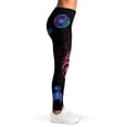 thumbnail image 4 of Scorpio And Astrological Signs Print Leggings, Zodiac Horoscope Sexy Yoga Leggings For Women., 4 of 5