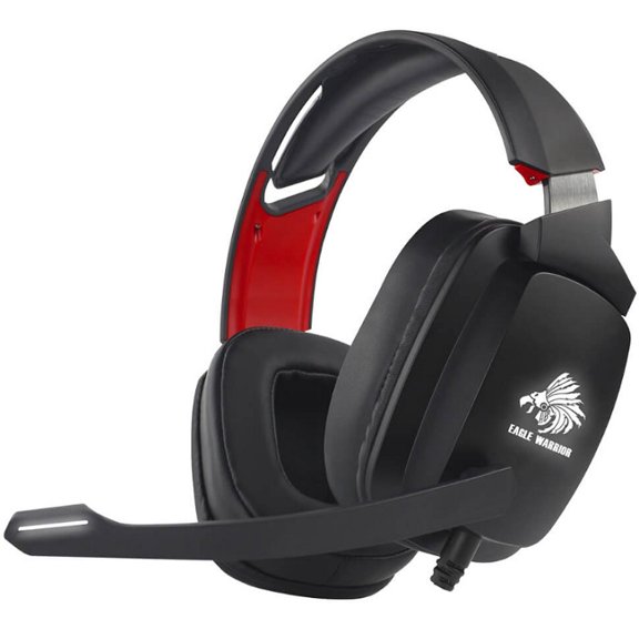 Audífonos con Micrófono EAGLE WARRIOR Diamond Gaming LED, USB
