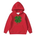thumbnail image 4 of Sweatshirt for Kids Cute Printed Long Sleeves Hoodies Casual Crew Neck Fall Winter Pullover Tops Clothes Comfy Jumper School Warm Girl Sweatshirts, 4 of 5