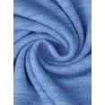 thumbnail image 7 of DARING DIVA Women's Soft Pajama Set Round Neck Rolled Cuffs Top with Shorts S Blue, 7 of 7