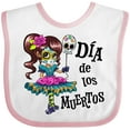 thumbnail image 3 of Inktastic Día De Los Muertos Girl Boys or Girls Baby Bib, 3 of 4