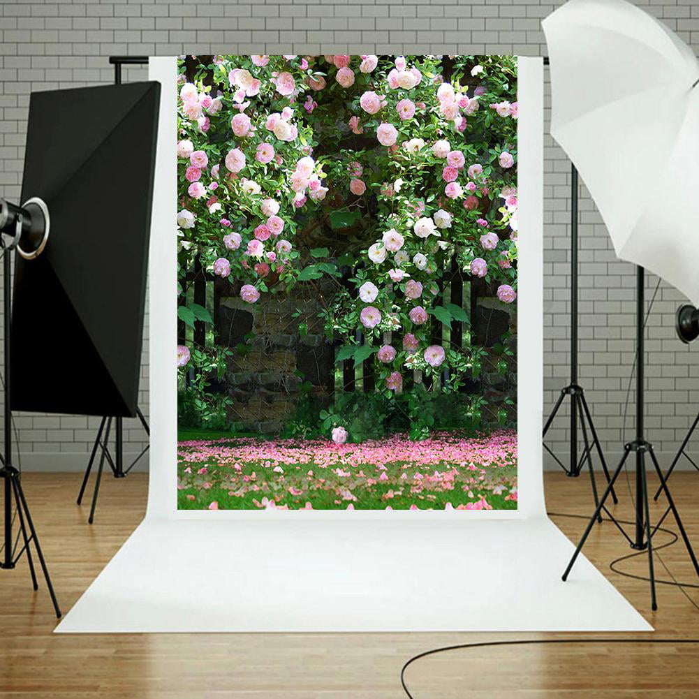 Flower Digital Photography Background Cloth Lover Wedding Photo Backdrops Decor 