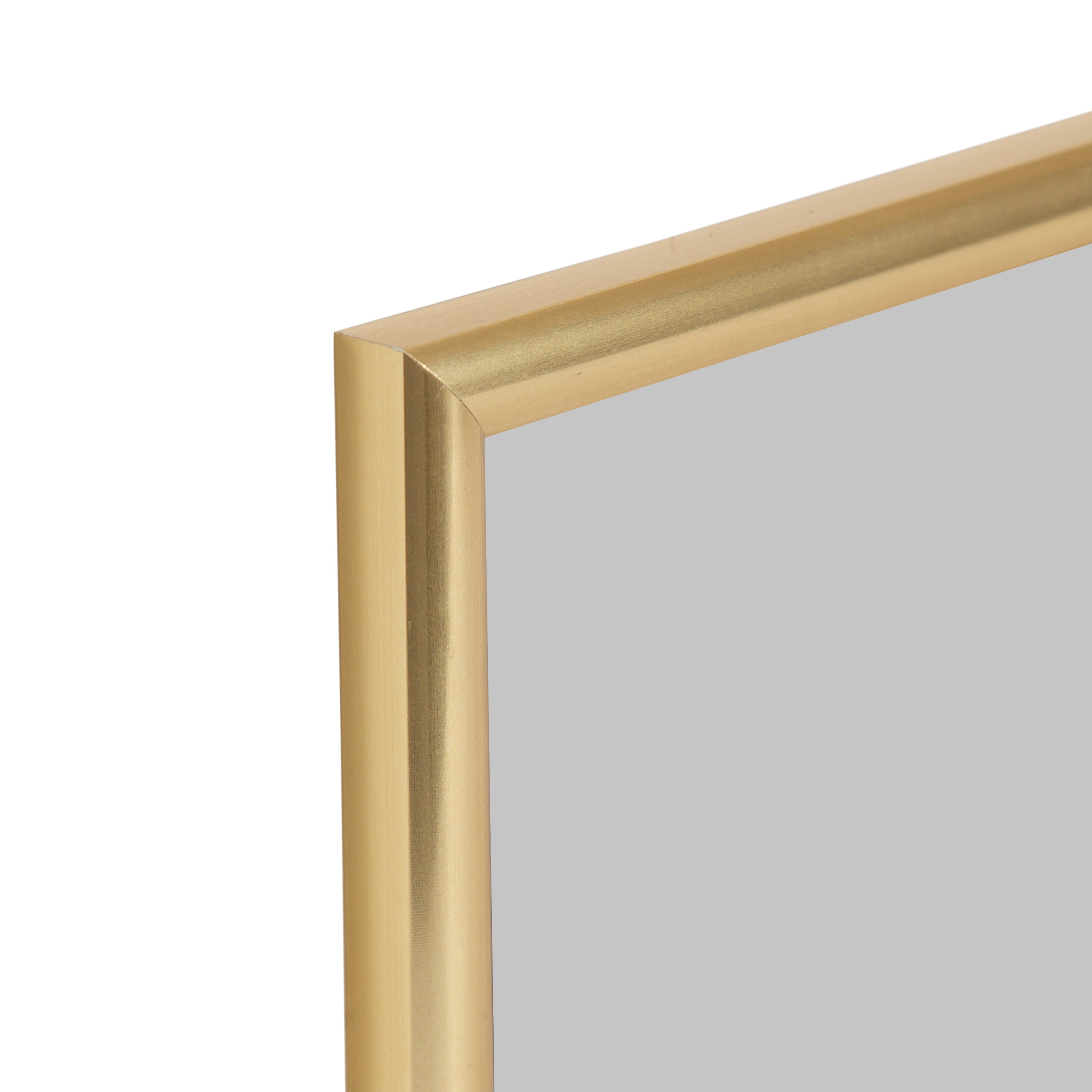(3 pack) DesignOvation 4x6 Linear Gold Decorative Tabletop Picture Frame