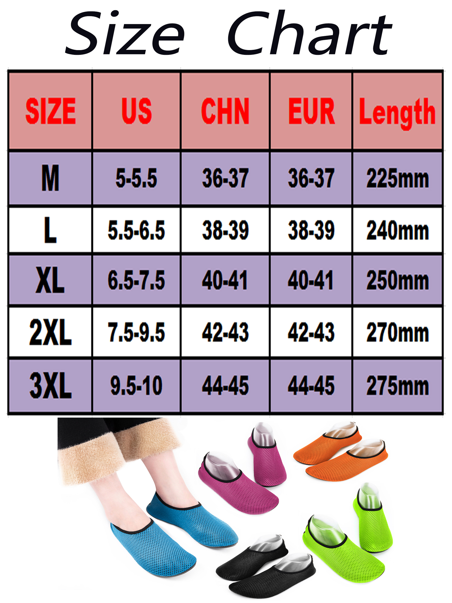 Unisex Water Shoes Barefoot Shoes Quick Dry Aqua Socks for Outdoor Beach Walking, Swiming, Surfing, Snorkeling,Yoga for Teenager and Adult - image 2 of 8