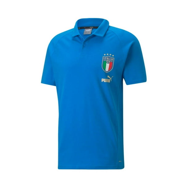 Playera Tipo Polo Puma de La Selección de Italia Para Hombre