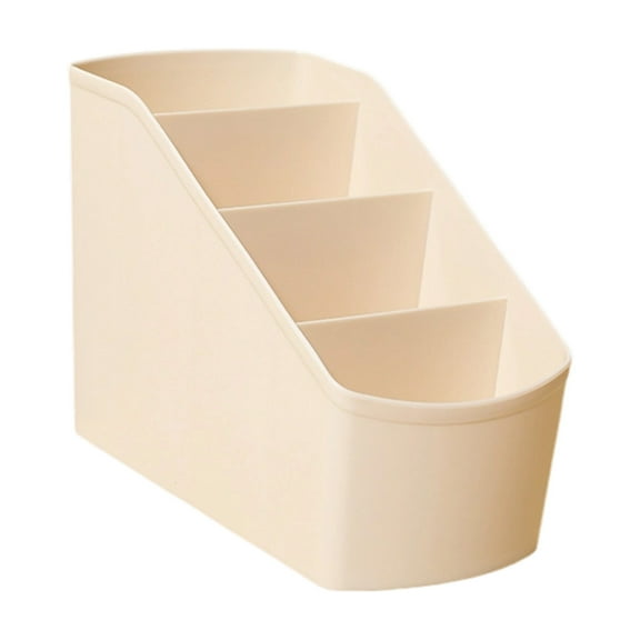 Rotating Desk Organizer, Multipurpose Office Supply Storage Tray with 8 Compartments for Pens, Art Supplies, Makeup Brushes, Countertop Caddy for Home Office and Bathroom