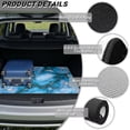 thumbnail image 6 of Yspwyqan Trunk Mat for Cars, Blue Gold Marble All Weather Anti-Slip Cargo Liner, Easy to Clean Auto Interior Accessory Compatible with Saloons Most Car Vehicles, 6 of 7