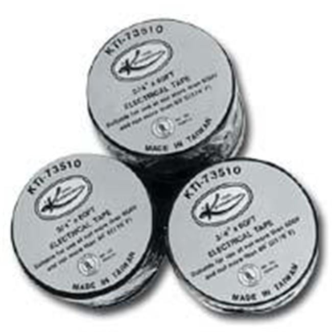 K Tool International Black Electrical Tape