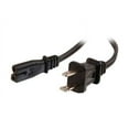 thumbnail image 2 of C2G 6ft Polarized 2-Slot Power Cord Black, 2 of 4
