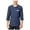 Blue - basicnavy, variant on I.N.C Mens Raglan-Sleeve Henley Shirt, Blue, XX-Large