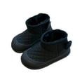 thumbnail image 2 of Baby Infant Unisex Children's Thickened Fleece-Lined Warm Boots Short Snow Boots For Fall And Winter, 2 of 8