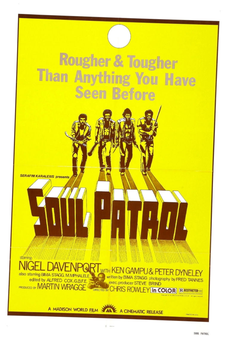 Soul Patrol Movie Poster 16x24 Poster Medium Art Poster 16x24 Unframed, Age Adults Best Posters