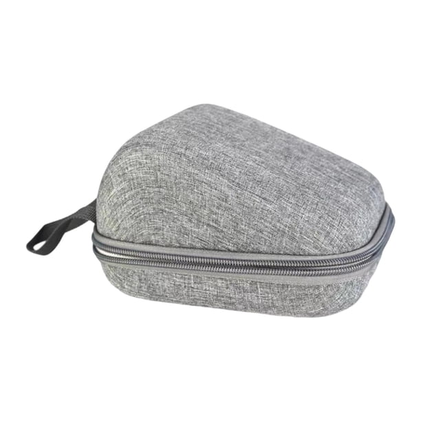 Estuche de transporte para monitor de presión del brazo, bolsa protectora con bolsillo de malla, Gris