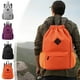 thumbnail image 1 of Mochila Deportiva con Cordón Ajustable, Gran Capacidad, Ideal para Ocio, Fitness y Deportes Al Aire Libre. Color Liso | Negro | Tela | 47 X 34 Cm | 360 G | 1 Unidad, 1 of 7