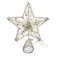 thumbnail image 1 of Christmas Tree Topper 8 Inches 20Cm Gold Star Tree Topper Christmas Decorations For Tree Metal Glitter Stars Xmas Tree Topper Tree Toppers Christmas Decorations, 1 of 5