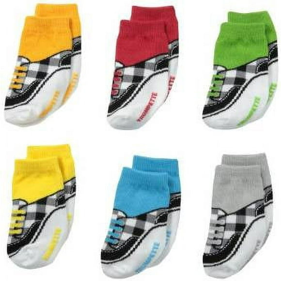 Chaussettes - Trumpette - Accessoires pour Bébé Zachary 0-12 Mois Ensemble de 6