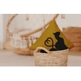 thumbnail image 4 of Simply Daisy 26" x 26" Conniving Cats Decorative Throw Pillow, Autumn Gold, 4 of 4