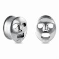 thumbnail image 1 of Expansor De Túnel De Acero Diseño Máscara Piercing De Orejas, 1 of 6