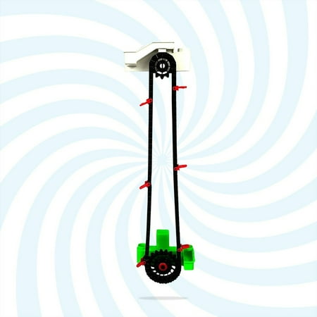 Marble Genius Automatic Chain Lift - The Perfect Marble Run Accessory Add-On Set for Creating Exciting Mazes, Tracks, and Races - Endless Fun, and Creativity, Experience the Thrills of Marble Racing