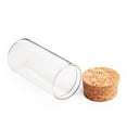 thumbnail image 3 of CIMAXIC 12 Pcs 25ML Bocal de Rangement en Verre Transparent Réservoir Boîtes Scellées Nourriture Fleur Thé Fruits Secs Grains Contenant de Rangement avec Bouchons en Liège,2.6"X1.18"X1.18 Pouces, 3 of 4