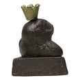 thumbnail image 5 of Rustic Vintage Cast Iron Frog King With Crown Decorative Door Wedge Stopper, 5 of 9