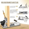 thumbnail image 3 of Kit de plantillas con orificios de bolsillo HOWOOD Professional Metal con aspiradora, 3 of 6