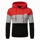 thumbnail image 2 of Sudadera con capucha de lana de tres colores para hombres y mujeres, Sudadera con capucha informal de manga larga, Sudadera con cuello redondo, jersey de camisa inferior, 2 of 5