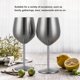 thumbnail image 4 of Copas De Vino, Copa De Vino única De Acero Inoxidable Ampliamente Utilizada A Prueba De Herrumbre Para Fiesta, 4 of 7