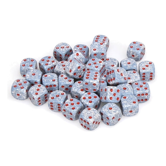 Chessex CHX25900 Dice-Speckled: 36D6 Air Set, Speckled Air
