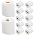 thumbnail image 1 of 12PCS Dollhouse Toilet Tissue Miniature Paper Towels Mini Toilet Tissue Decor Small Simulation Tissue Roll Paper Model Bathroom Accessories, 1 of 8
