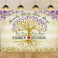 thumbnail image 6 of Family Reunion Backdrop Family Tree Leaves Family Members Our Roots Run Deep Photography Background Family Gathering Party Decoration Supplies Banner, 6 of 7