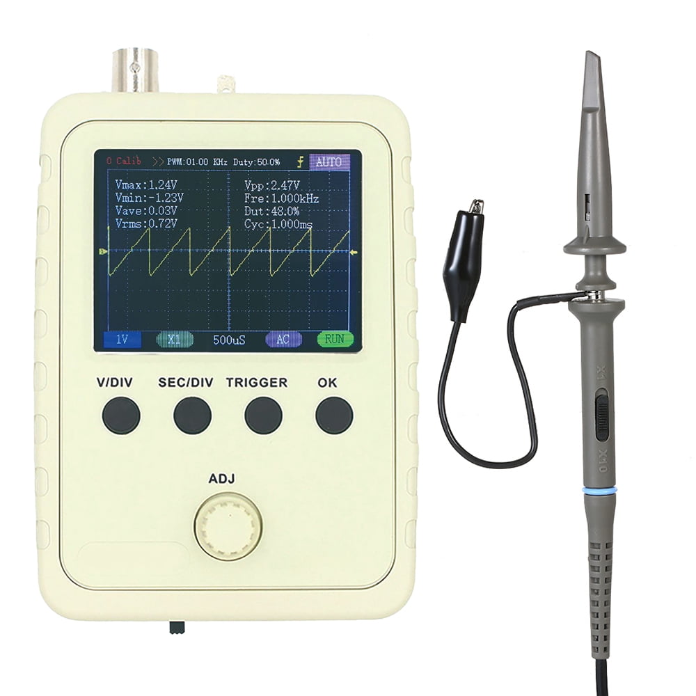 Oscilloscope,Bnc-clip Cable Probe With Adapter And Bnc-clip Cable Kit With Finished Tft Kit With Adapter And Bnc-clip 2.4-inch Tft Kit Jinmie Xibany Hine) Rookin