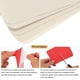 thumbnail image 3 of Uxcell 12 Pcs Parches termoadhesivos para reparación de tela 4.13" x 2.95" para ropa Beige claro, 3 of 6