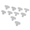 thumbnail image 2 of 60Pcs Brake Pedal Stopper / Brake Light Switch Stopper for 32876 36000, 2 of 10