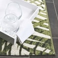 thumbnail image 5 of SAFAVIEH Barbados Deonne Botanical Indoor/Outdoor Area Rug, Ivory/Green, 8' x 10'5", 5 of 13