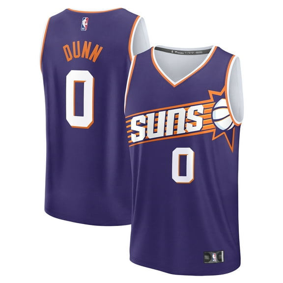 Men's Fanatics Ryan Dunn Purple Phoenix Suns 2024 NBA Draft Fast Break Player Jersey - Icon Edition
