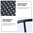 thumbnail image 1 of HLONK Holder Planter Railing Balcony Hangingflower Pot Metal Stand Pots Fence Flowerpot Planters Over Potted Rail Deck Rack, 1 of 11