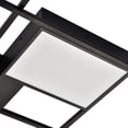 thumbnail image 6 of VONN Radium 19" Aluminum ETL Certified Integrated LED Ceiling Fixture in Black, 6 of 14