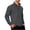 Dark Gray, variant on Men's Quarter Zip Sweater Textured Knit Business Casual Pullover