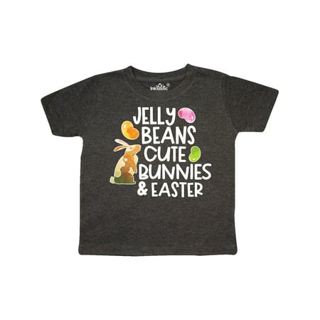 

Inktastic Jelly Beans Cute Bunnies and Easter Gift Toddler Boy or Toddler Girl T-Shirt