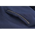 thumbnail image 6 of Men's Athletic Los Angeles Varsity Sherpa Fleece Lined LA Zip Up Hoodie Jacket (Navy, 3XL), 6 of 7