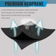 thumbnail image 3 of 1 par de recortadores de brazos de neopreno para mujeres y hombres, envolturas corporales de compresión para pérdida de peso, brazalete deportivo para entrenamiento y Fitness, 3 of 7